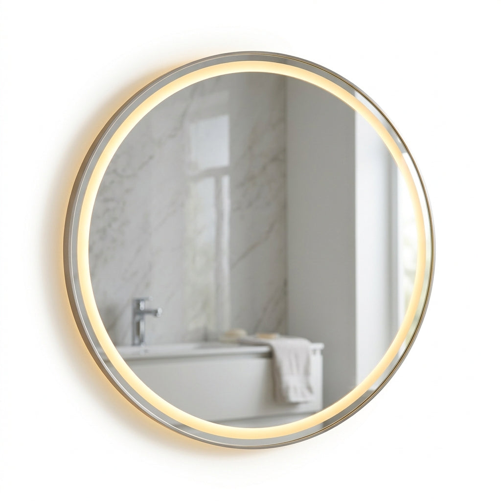 Arven LED Aydınlatmalı Yuvarlak Banyo Aynası